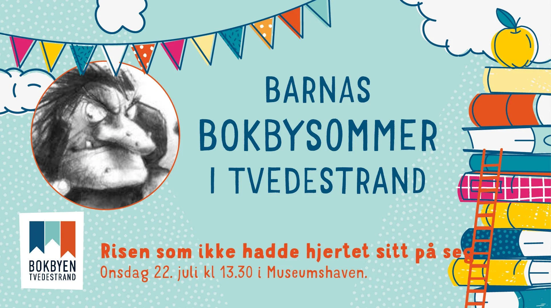 Barnas bokbysommer: Risen som ikke hadde hjertet på seg