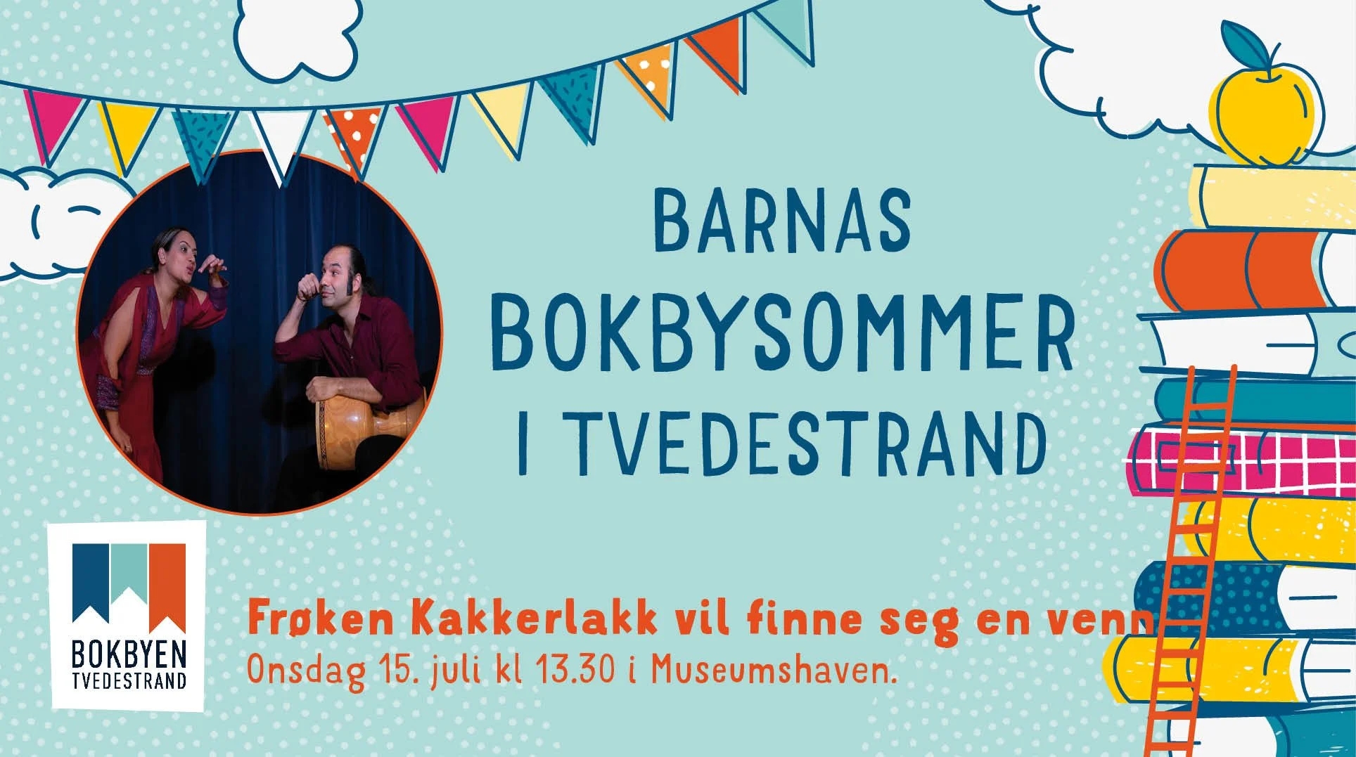 Barnas Bokbysommer: Frøken Kakkerlakk vil finne seg en venn