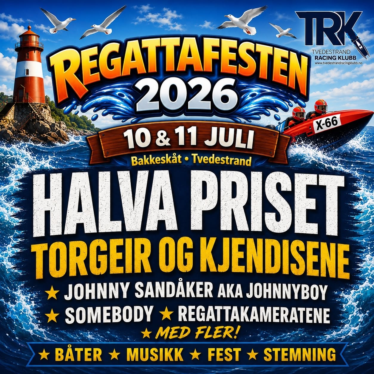 REGATTAFESTEN I BAKKESKÅT 2026
