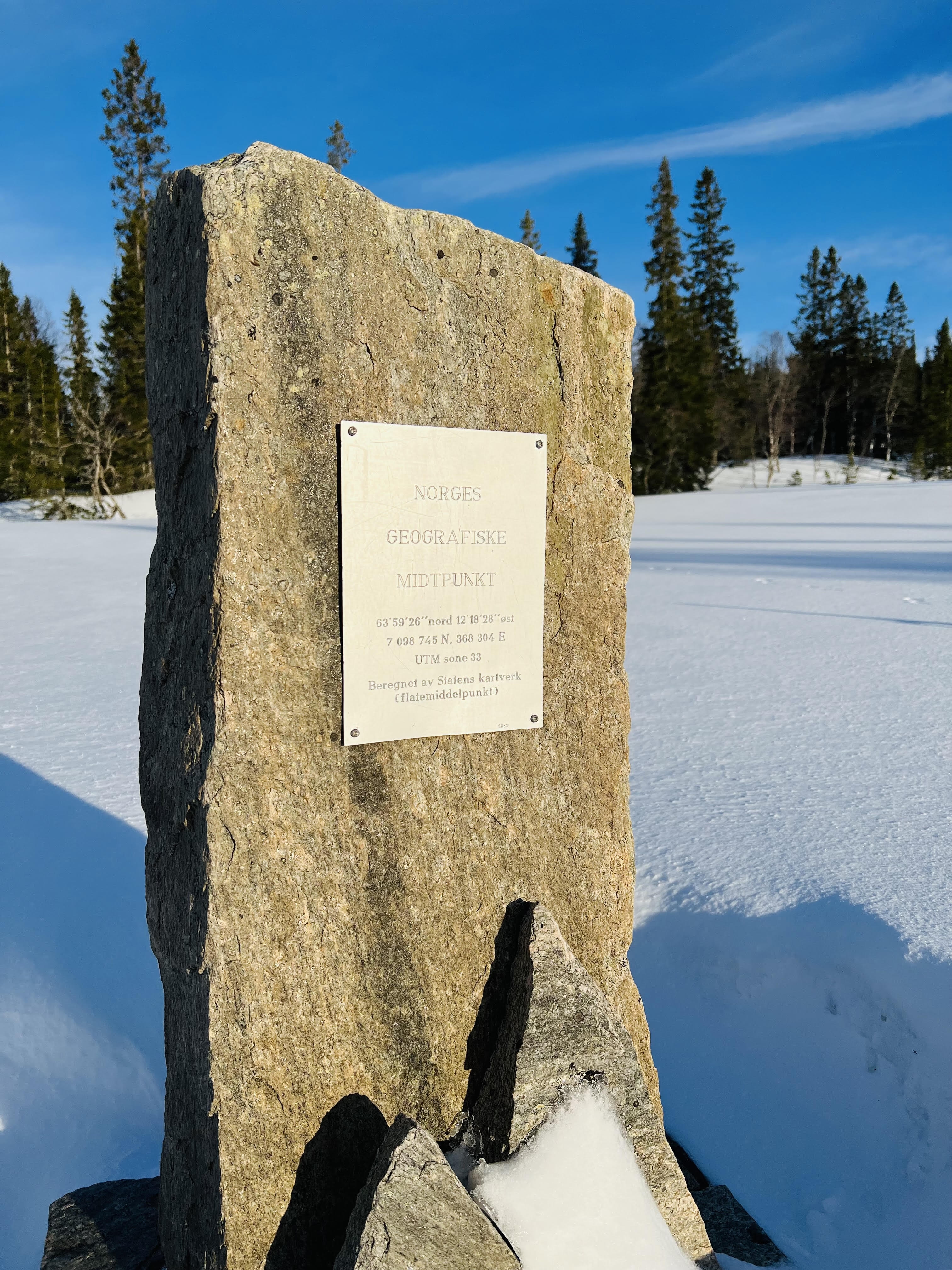 Norges geografiske midtpunkt