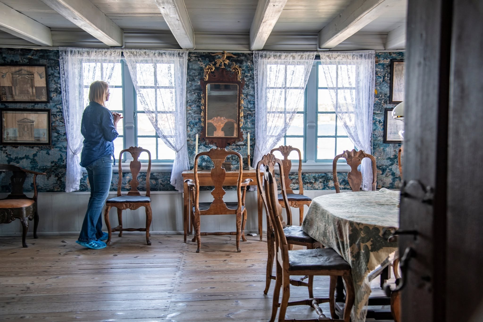 Omvisning på Merdøgaard museum
