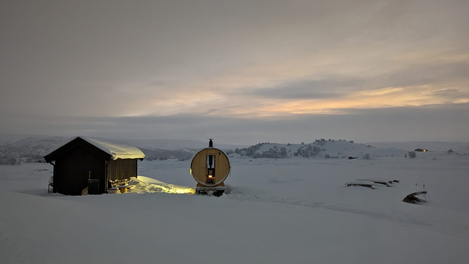 Vinternatt - Skarveegget