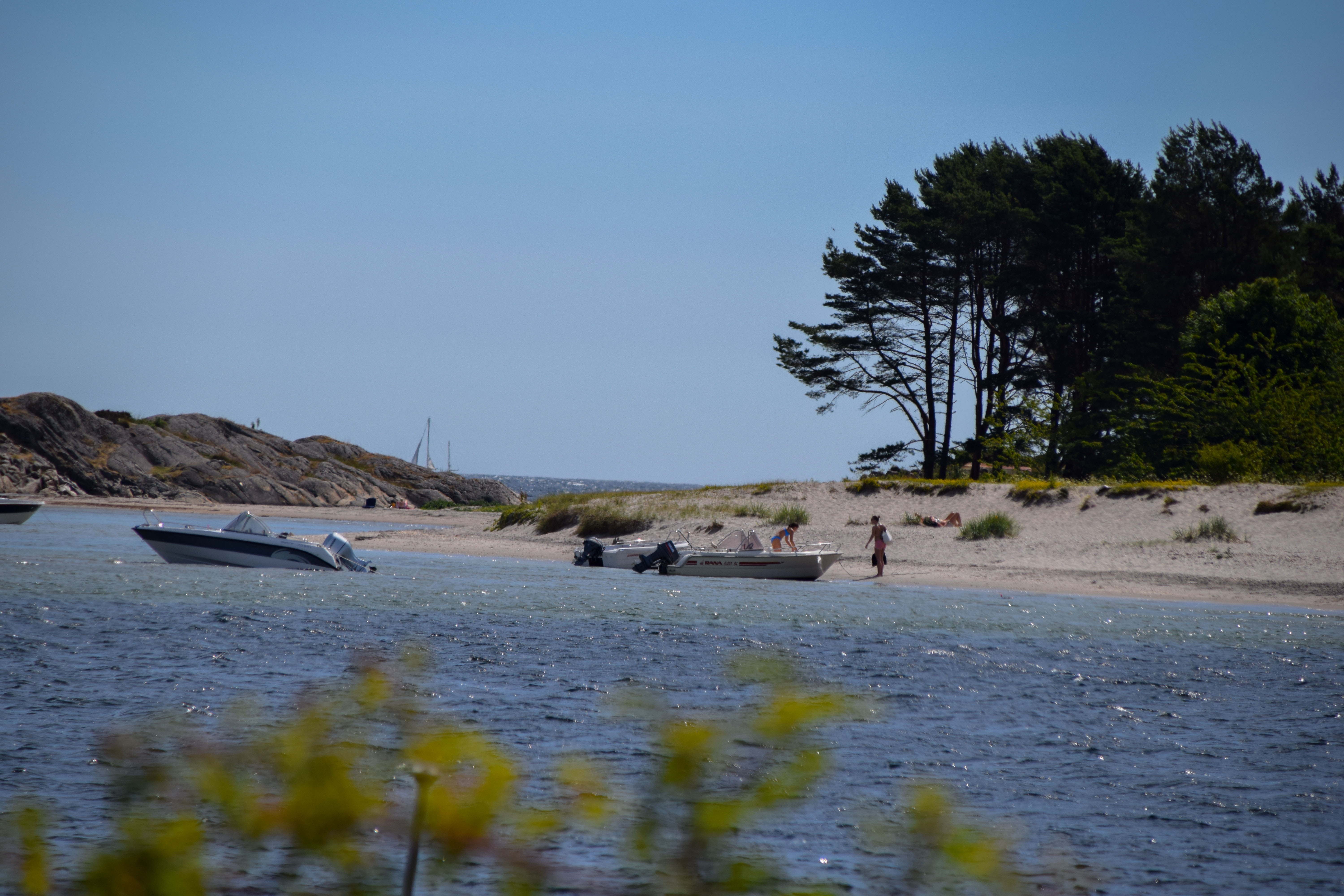 Gjessøya strand