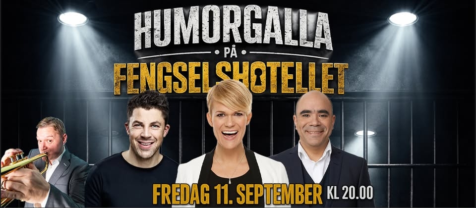 Humorgalla på Fengselshotellet | Med Nilsi, Golden og Tusvik