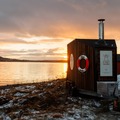 Fyret sauna