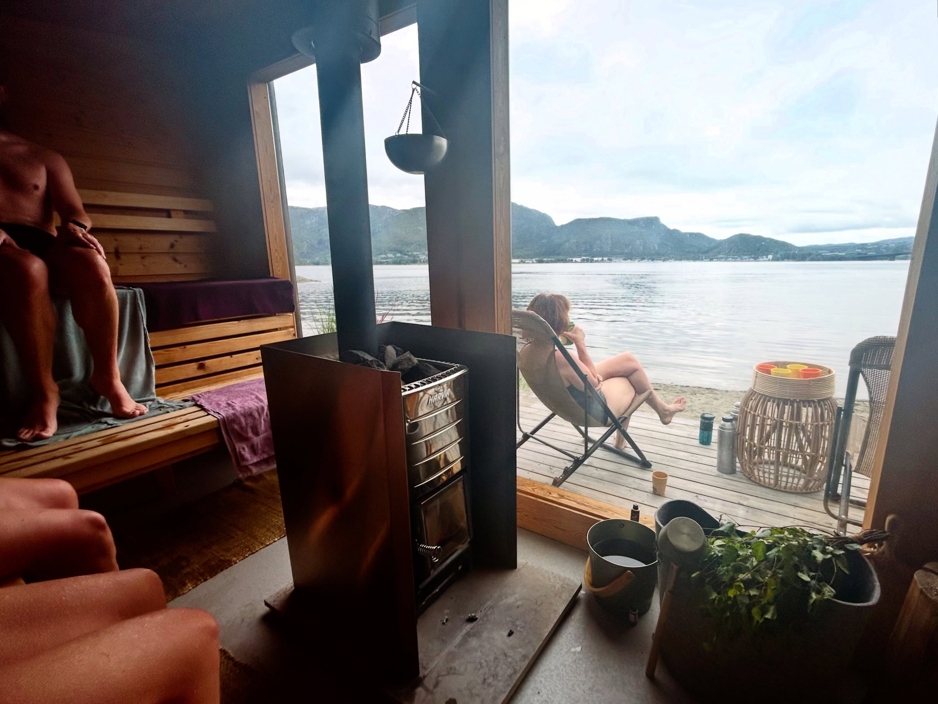 Dråpen Sauna Angelskjæret. Photo: Kirsten Roll Steen