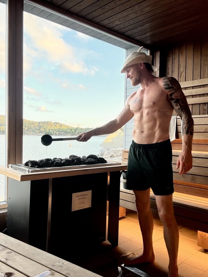 Taste of aufguss med Robin på Bystranda