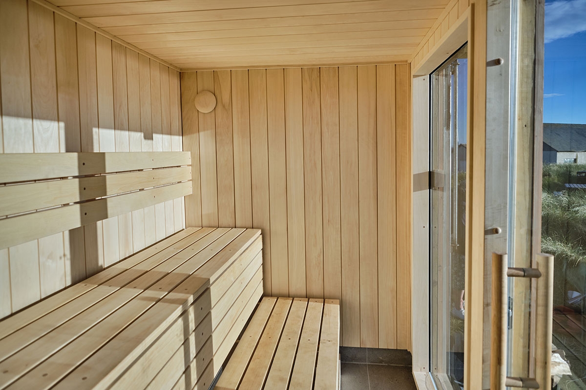Scottish Seaside sauna Elie