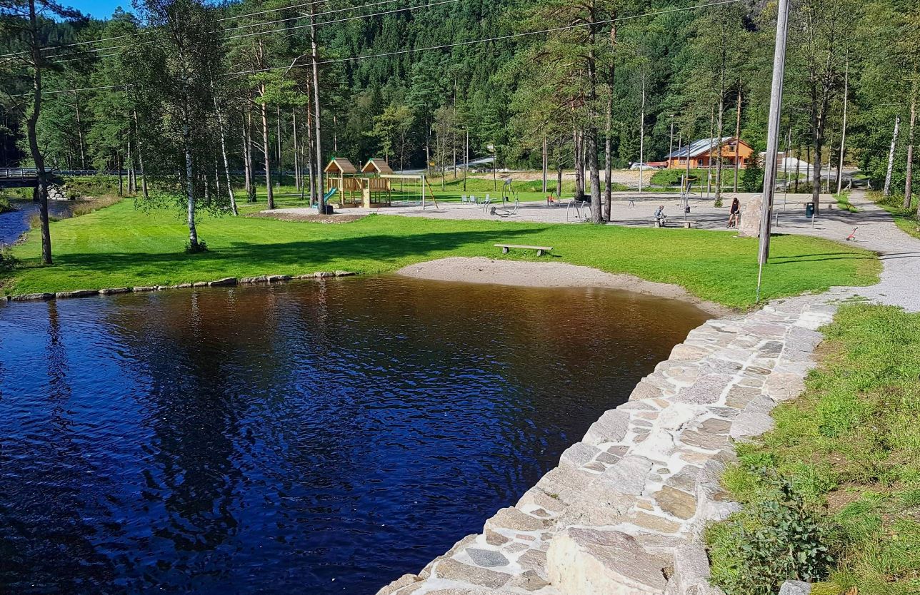 Konsmoparken aktivitetspark og frisbeegolfbane