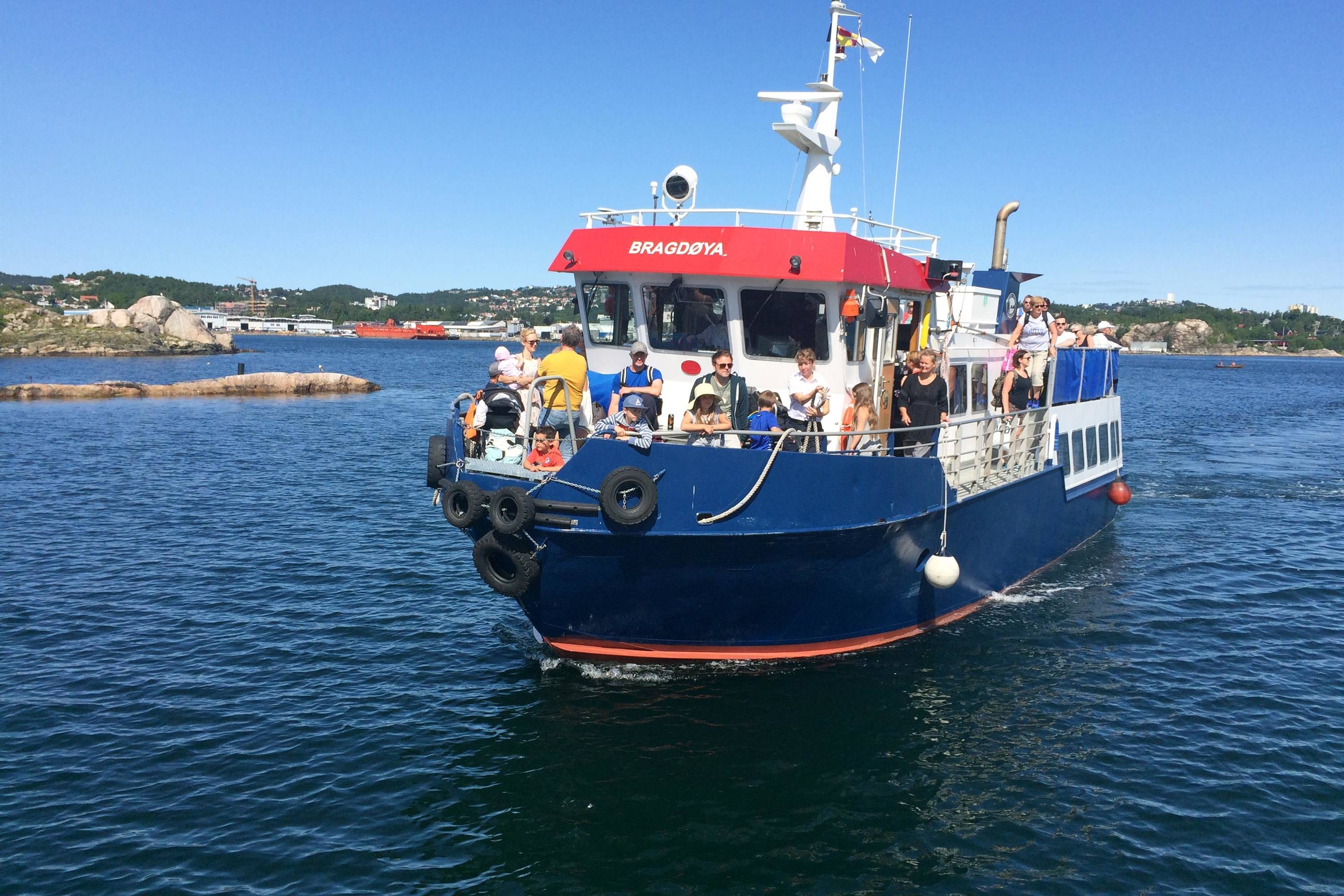 Båttur med MS Bragdøya - Badebåten