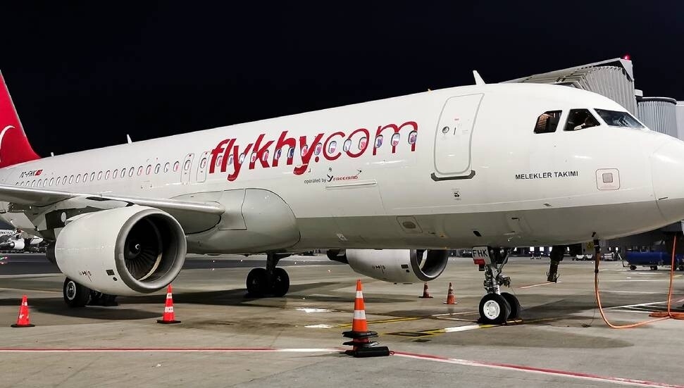 FlyKıbrıs arrival from Ercan (ECN)