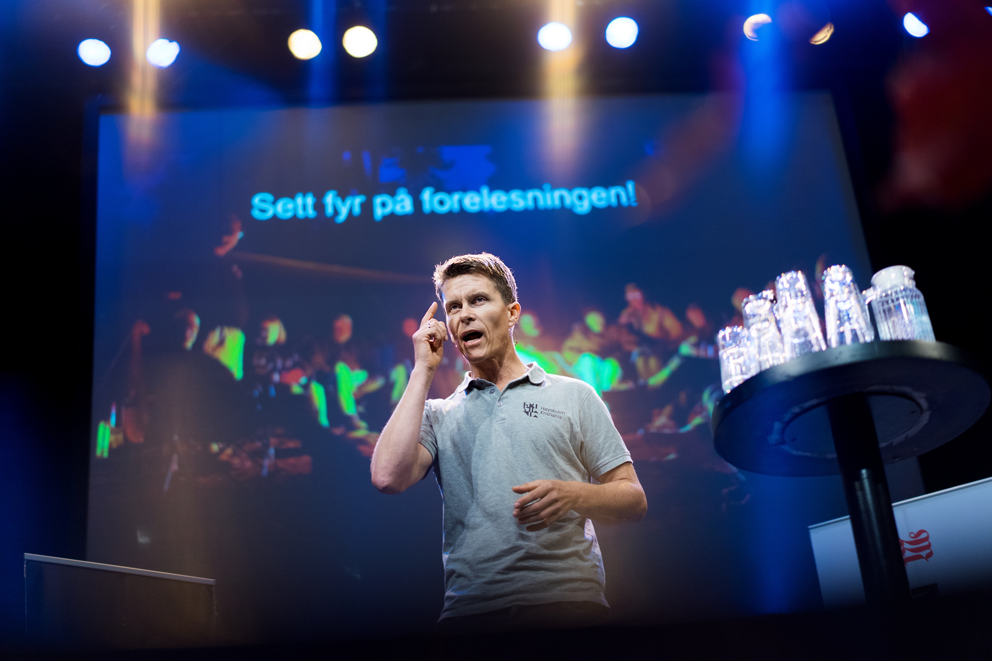 Sterk hjerne med aktiv kropp
