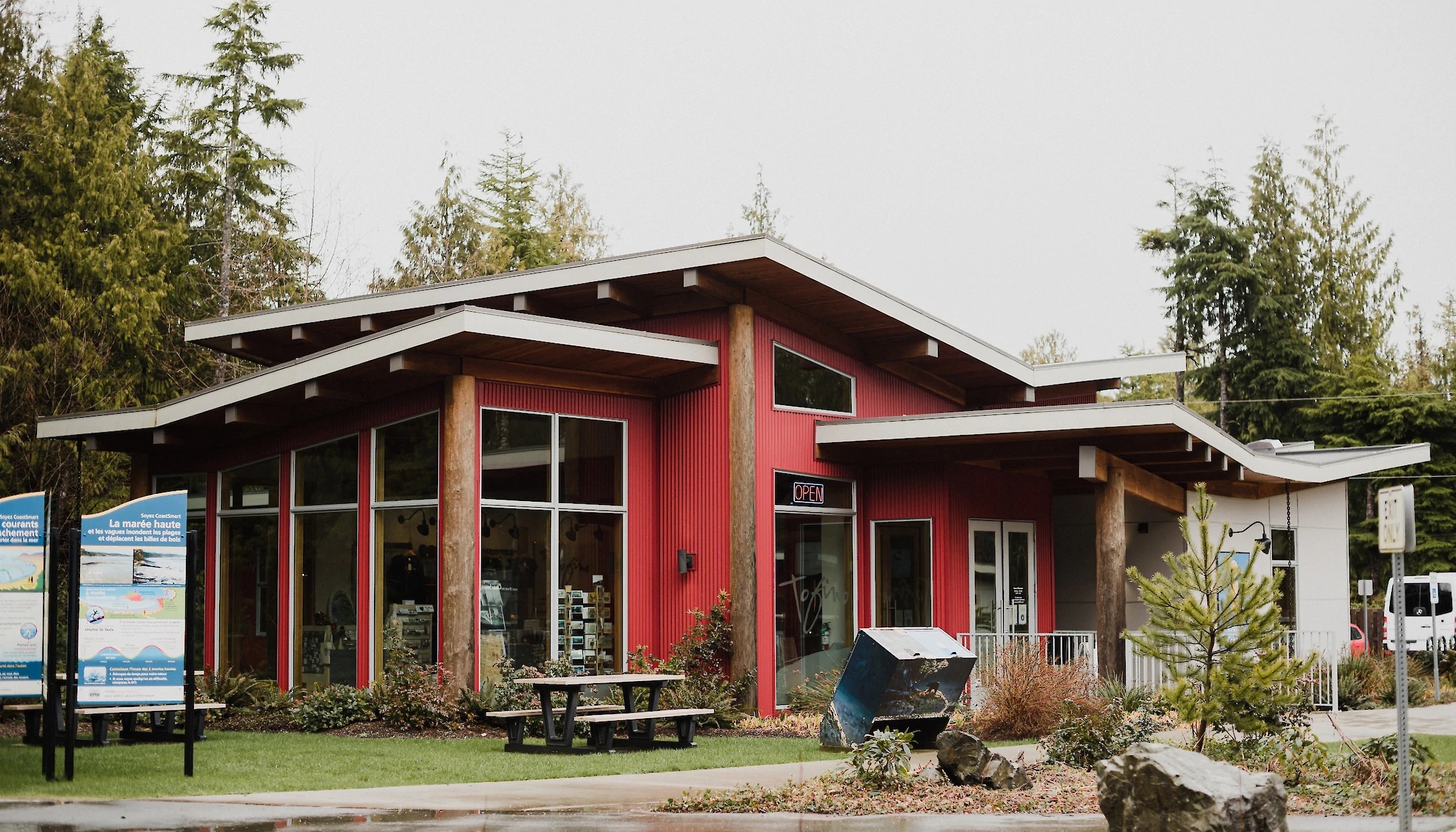 Tofino Visitor Centre. Photo: Lexa Bergen