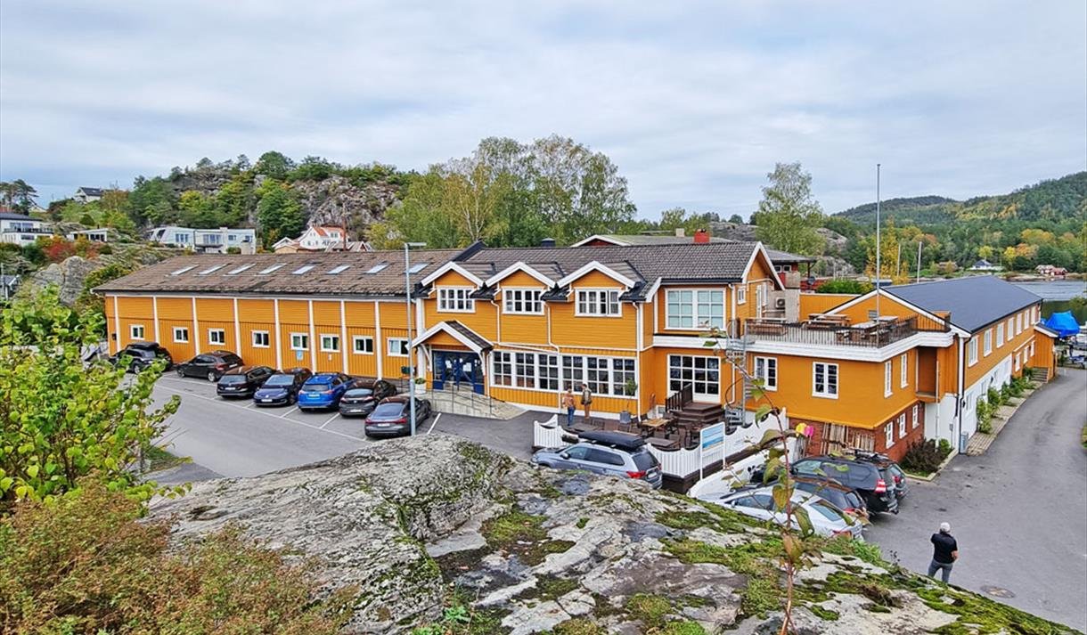 Kragerø Sportell & Apartments. Photo: Kilde: Visit Kragerø / Visit Telemark. Fotograf ikke oppgitt.
