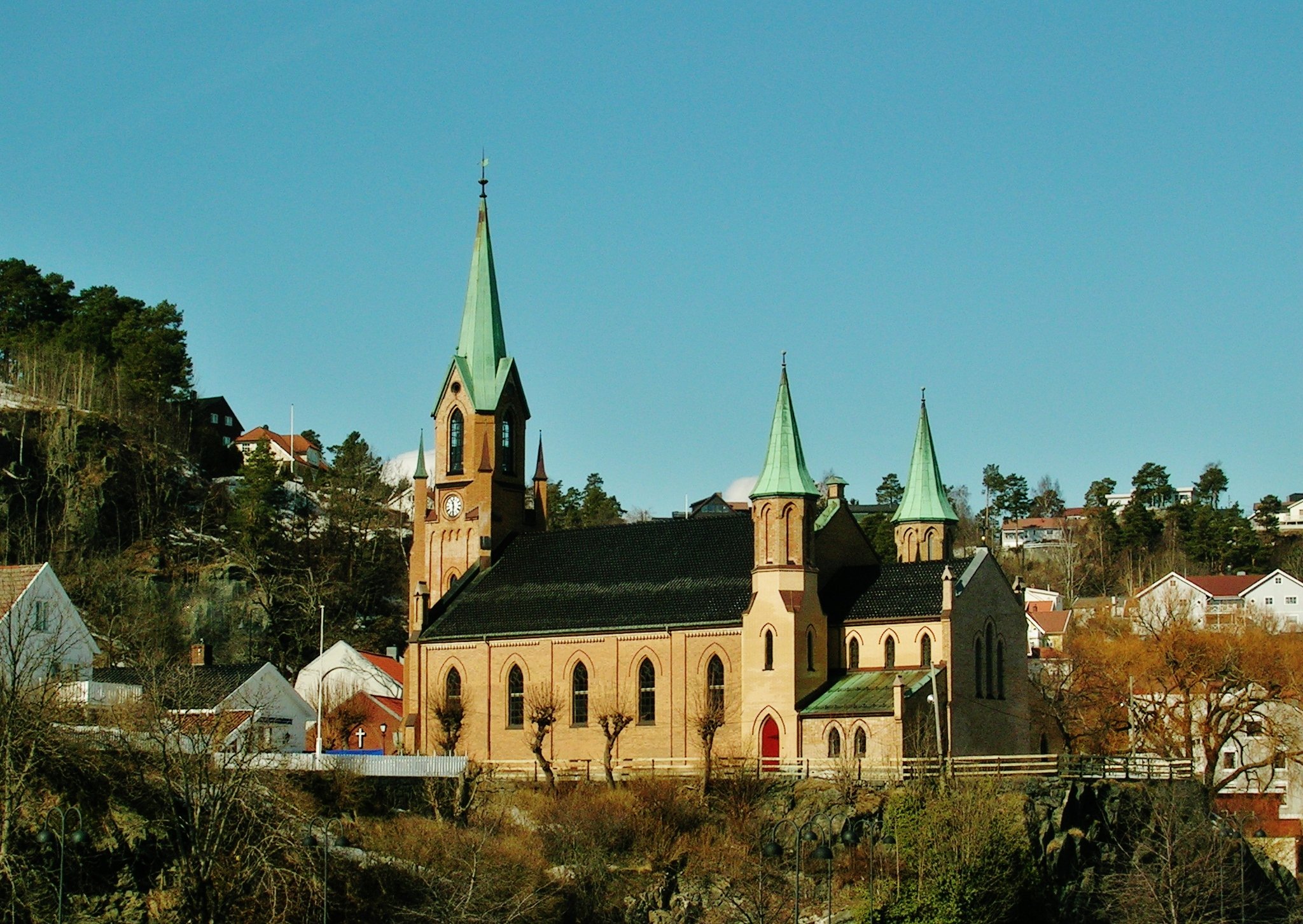 Kragerø kirke. Photo: Foto: Eva-Christina Glock