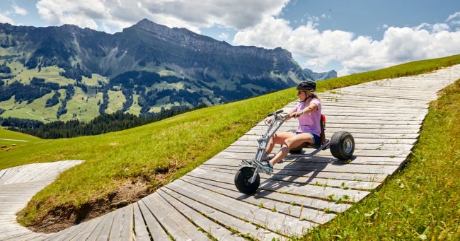 Marbachegg-Carts. Photo: Beat Brechbühl