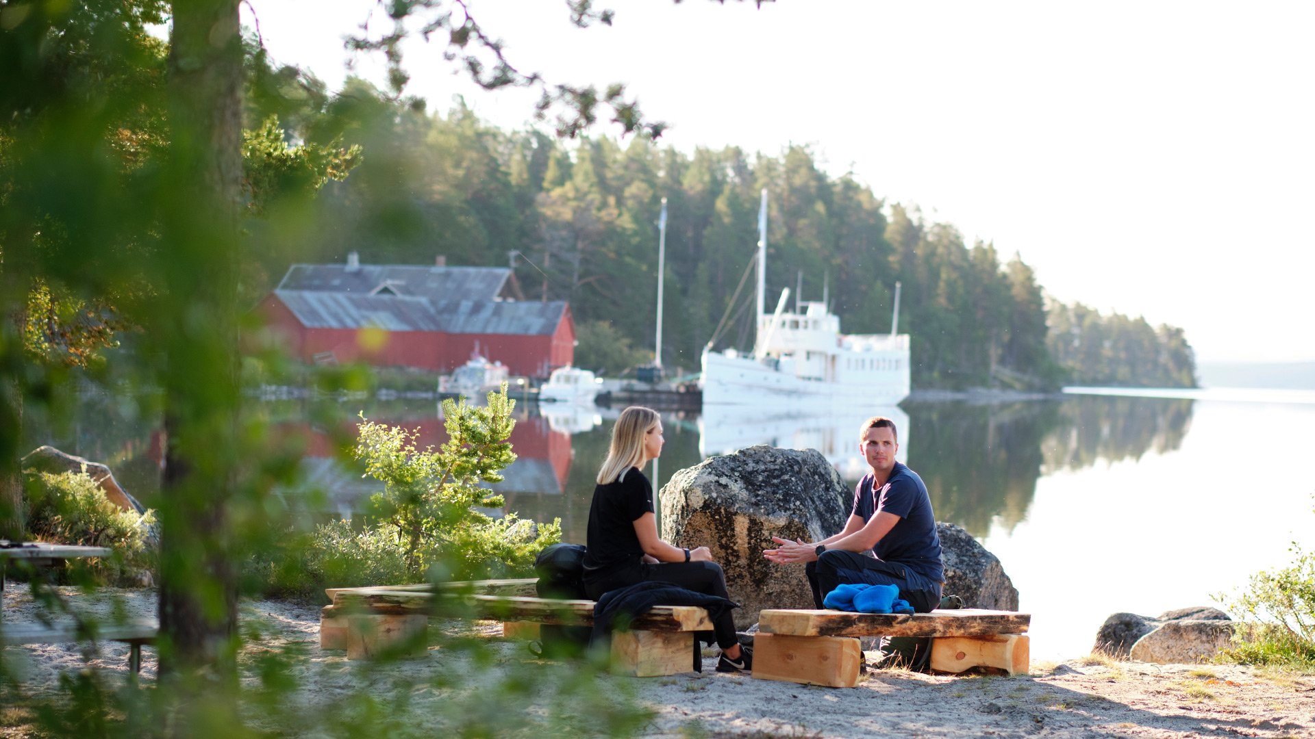 Innfallsport Synnervika. Photo: Synnervika. Foto: Tom Gustavsen (Femundsmarka nasjonalpark)