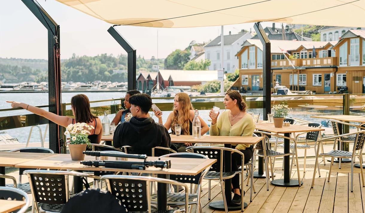 Ruffen Bar. Photo: Kilde: Visit Kragerø / Visit Telemark. Fotograf ikke oppgitt.