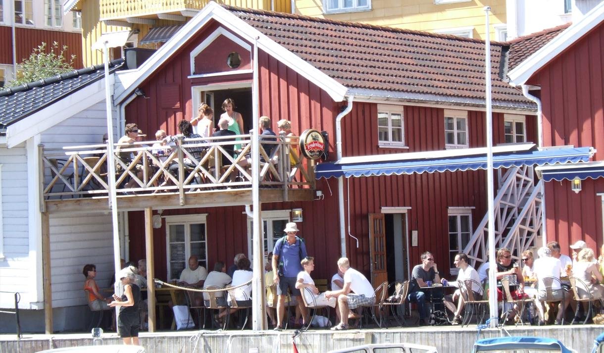 Jensemann Pub. Photo: Kilde: Visit Kragerø / Visit Telemark. Fotograf ikke oppgitt.