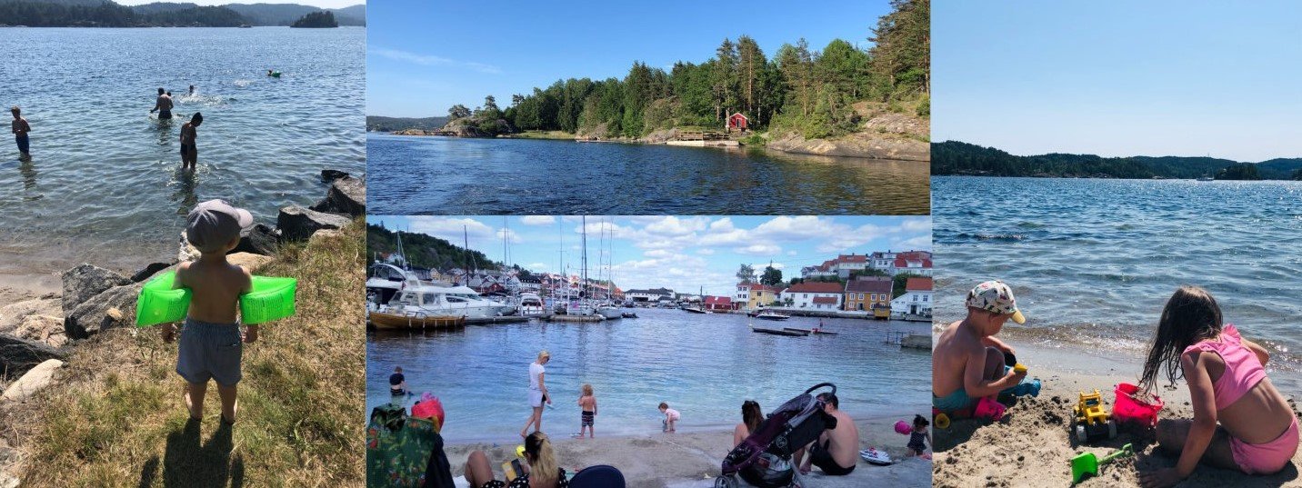 Nepa badeplass. Photo: Foto: Eva-Christina Skaarup / Visit Kragerø