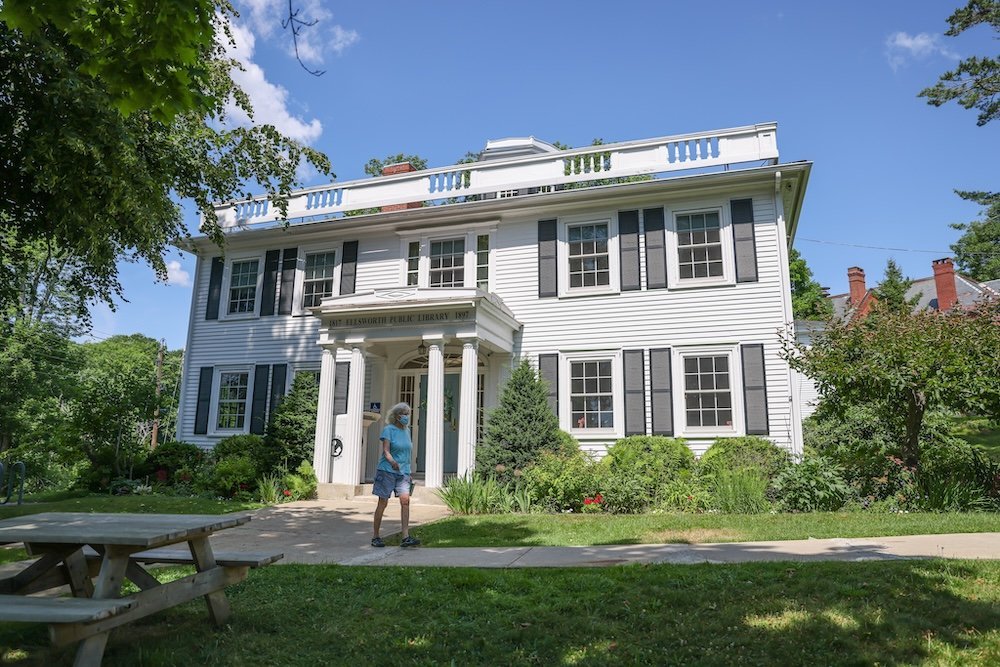 Ellsworth Public Library. Photo: Heart of Ellsworth