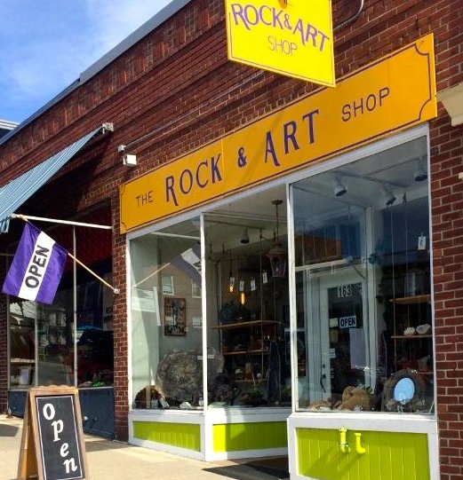 The Rock & Art Shop. Photo: The Rock & Art Shop
