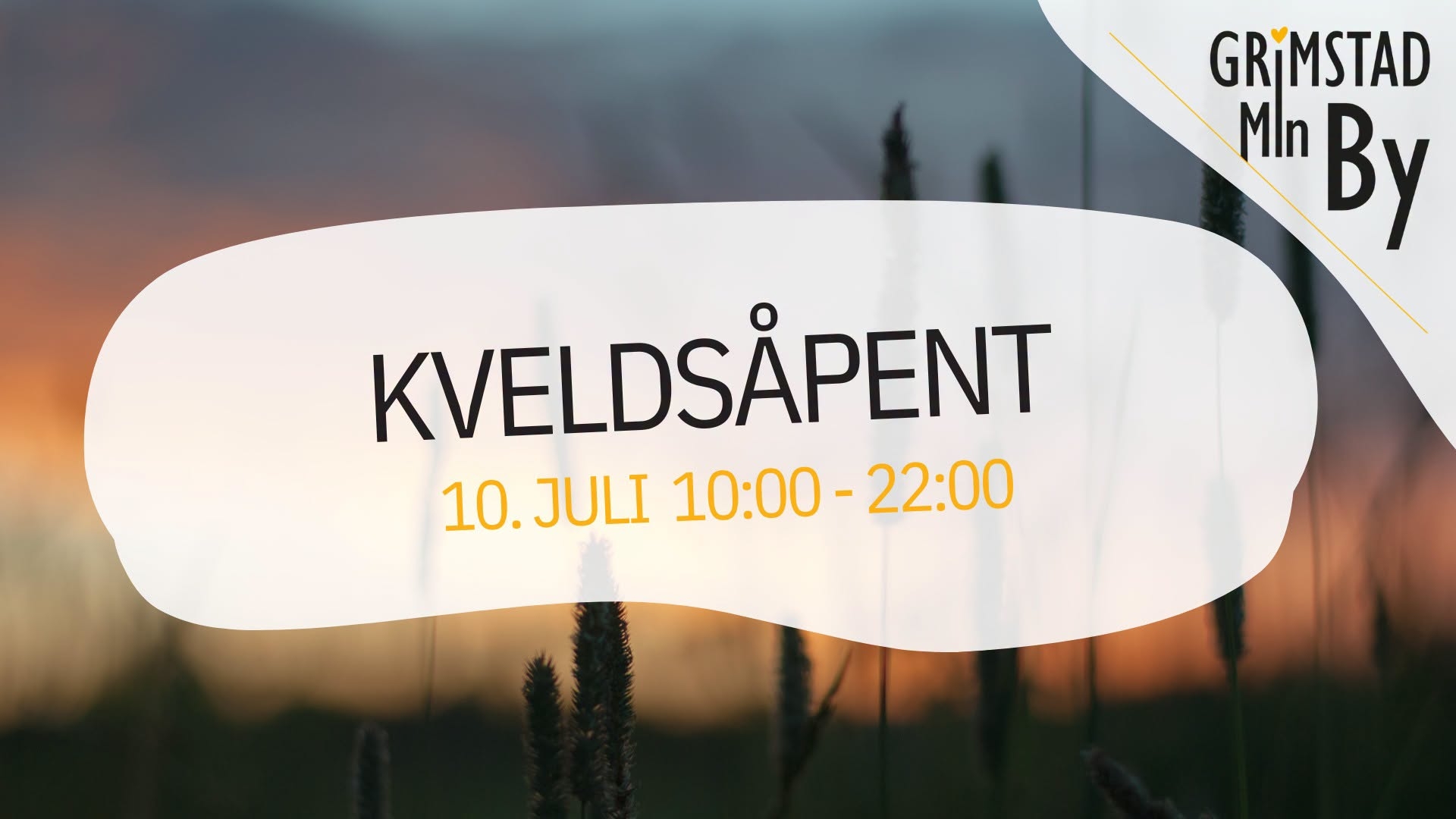 Kveldsåpent i Grimstad