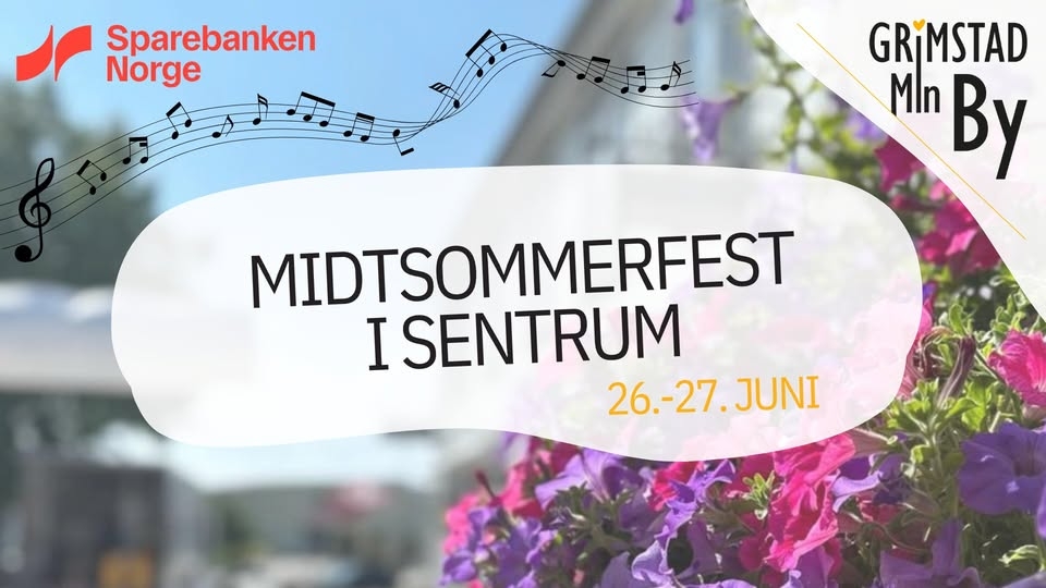 Midtsommerfest i Grimstad sentrum