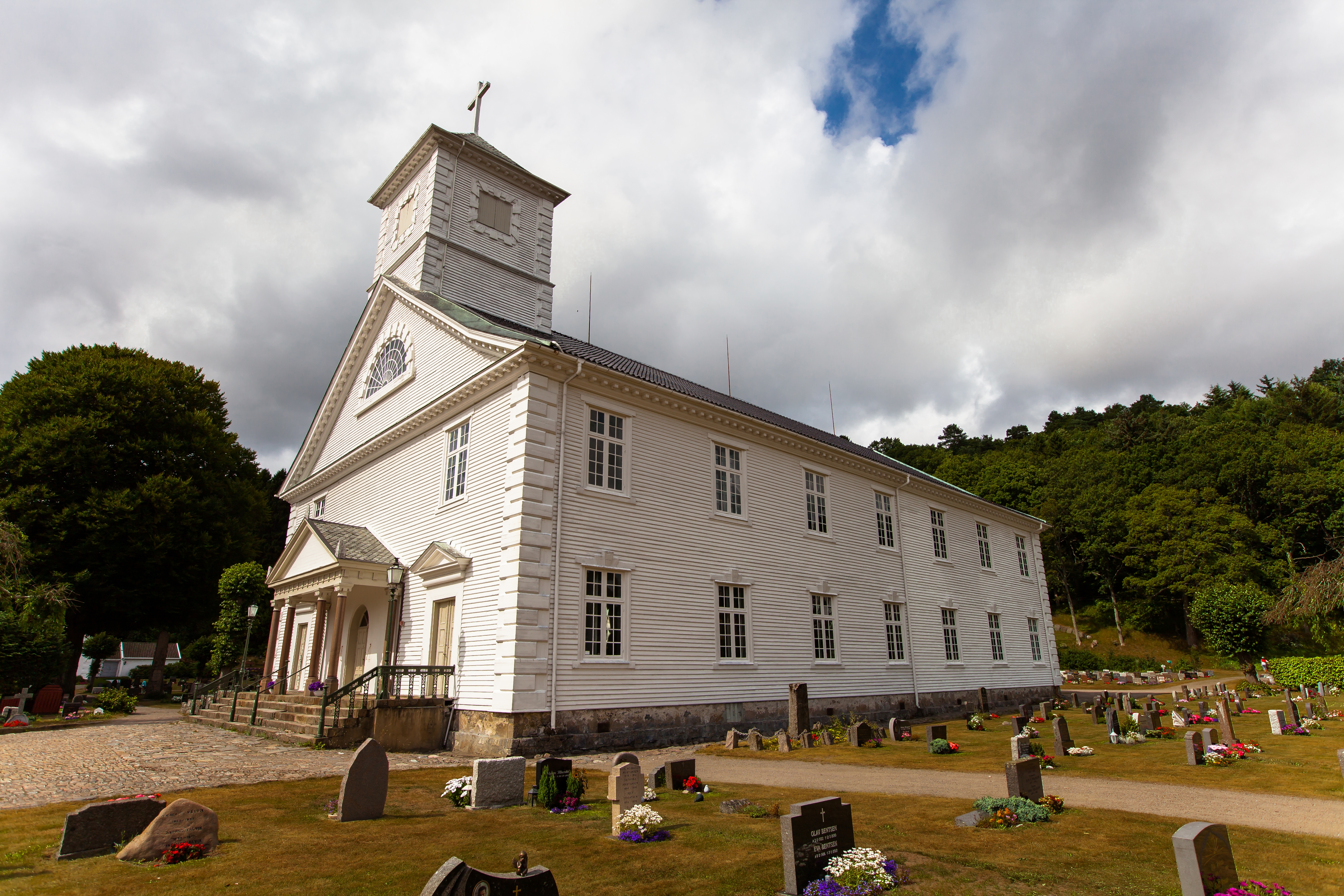 Mandal kirke. Photo: Ingvild Kolnes