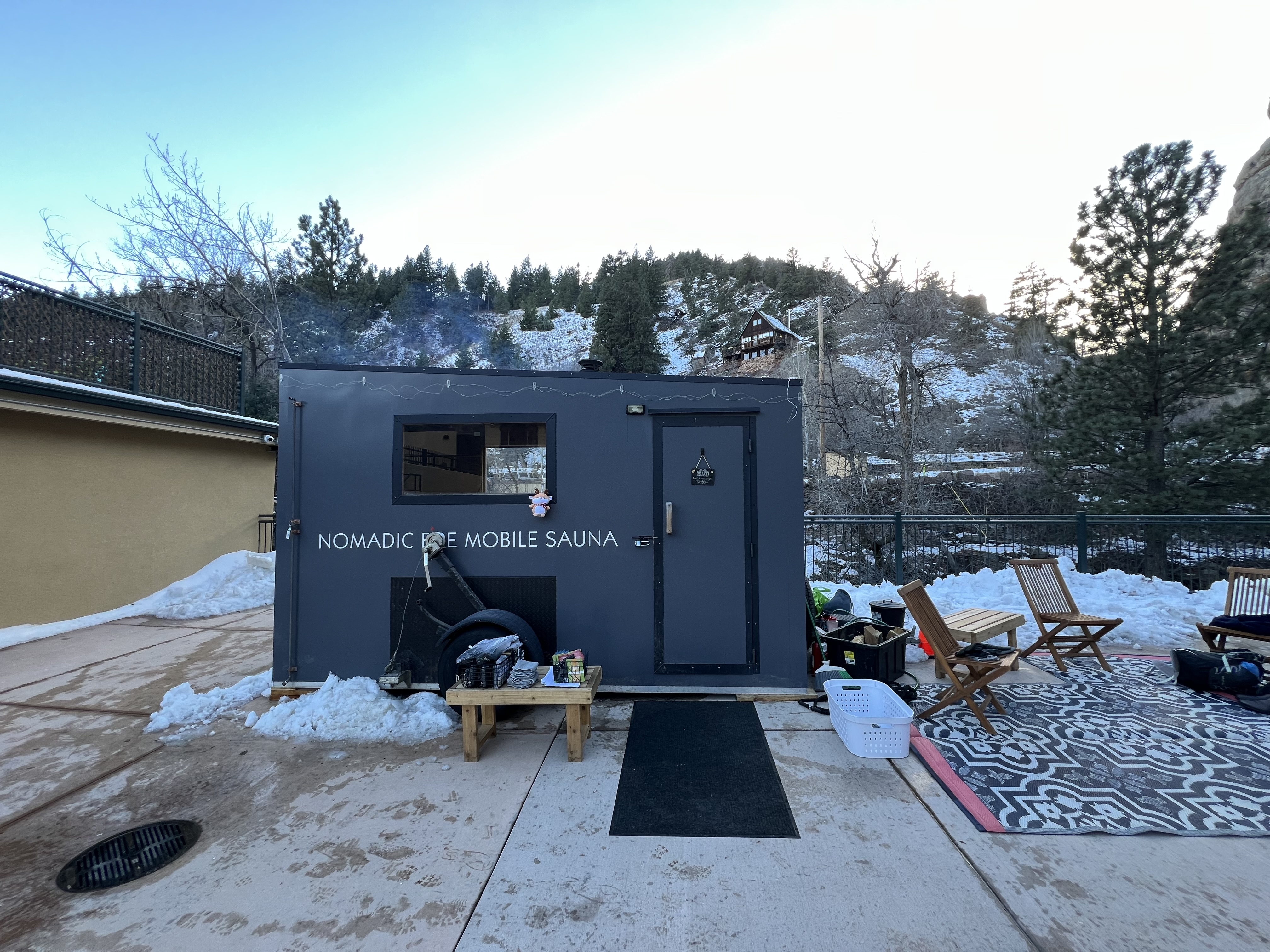 Nomadic Fire Mobile Sauna