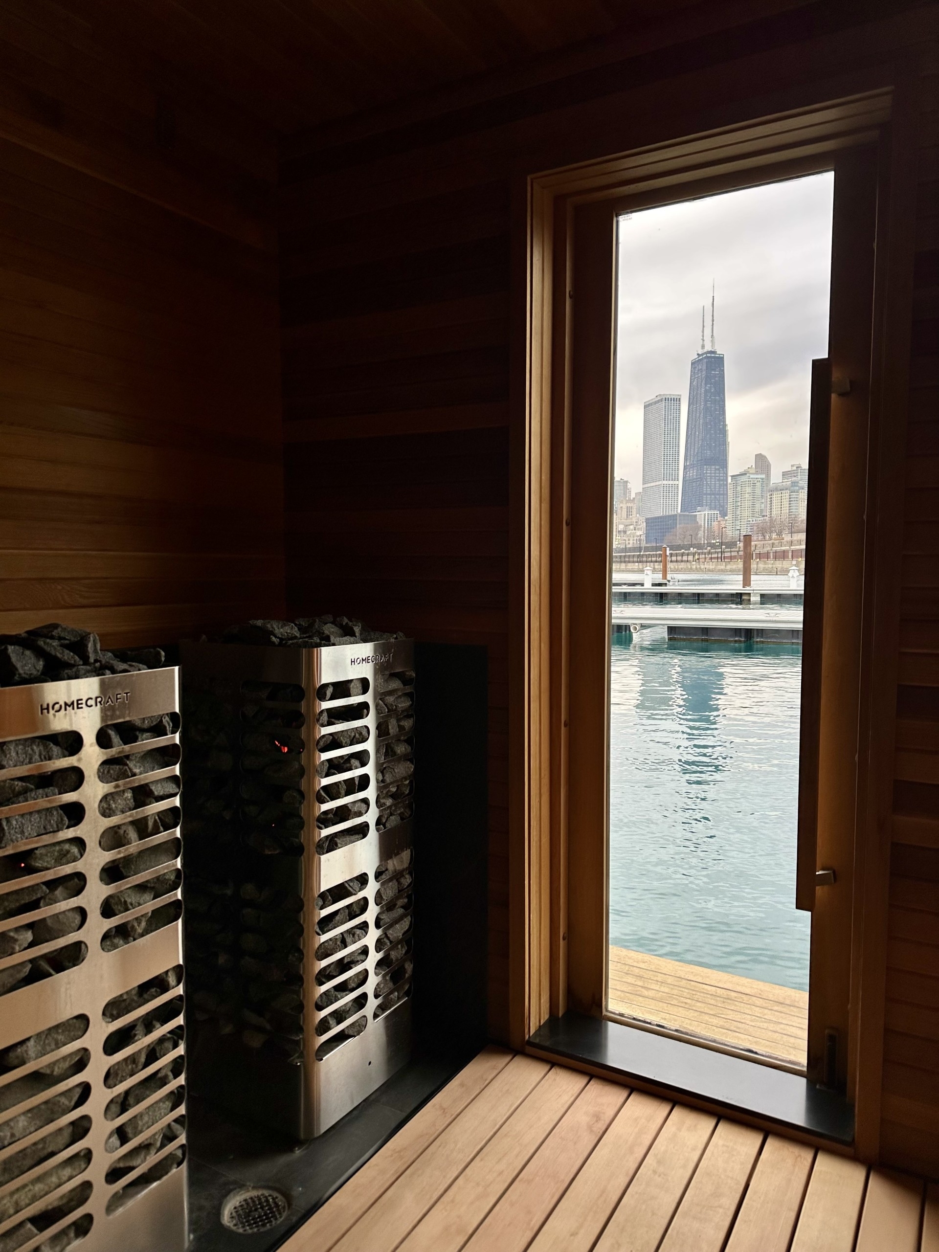 Kiln Floating Sauna - Navy Pier