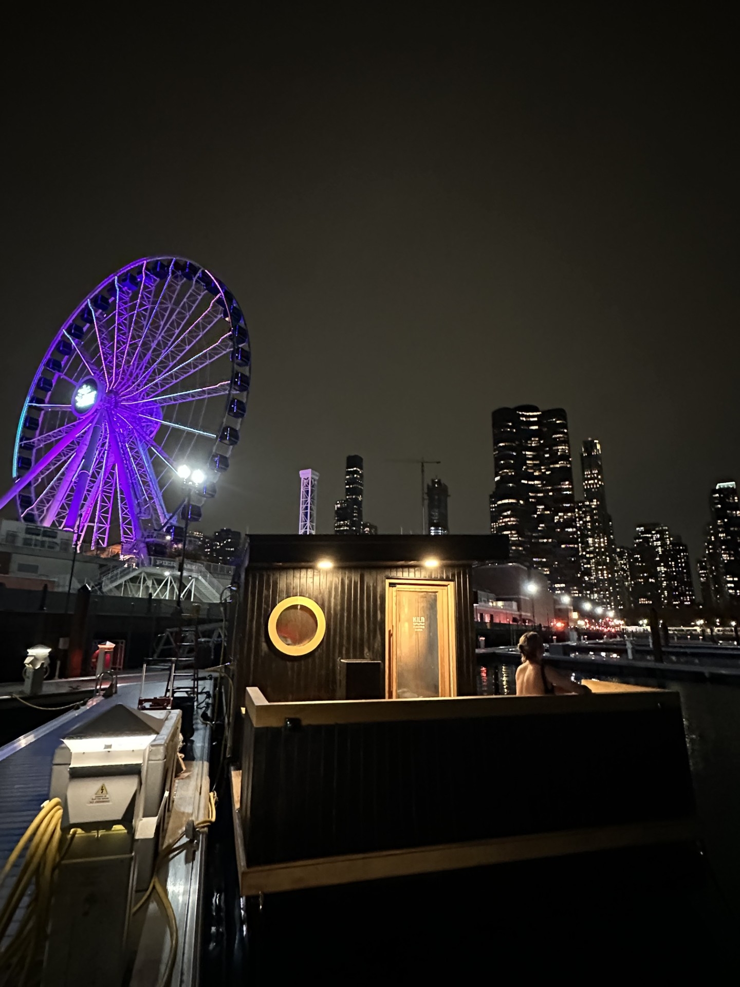 Kiln Floating Sauna - Navy Pier