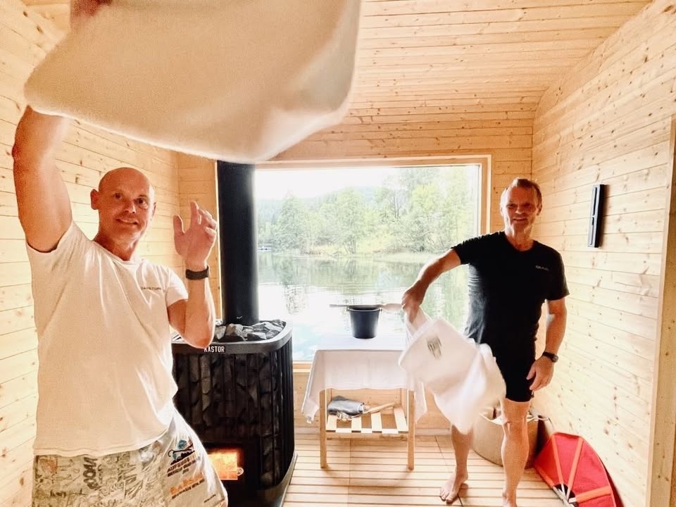 Aufguss med Dampmakerne