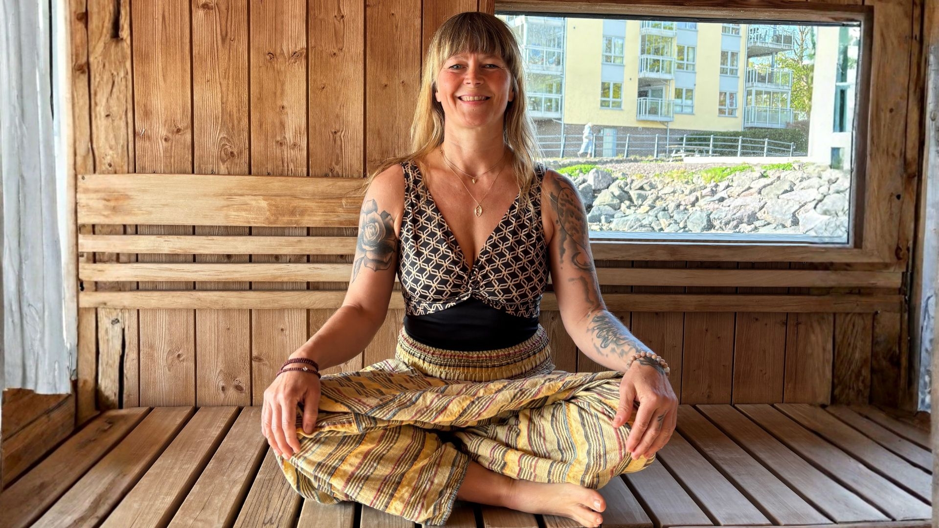 Badstu-YOGA med Mari