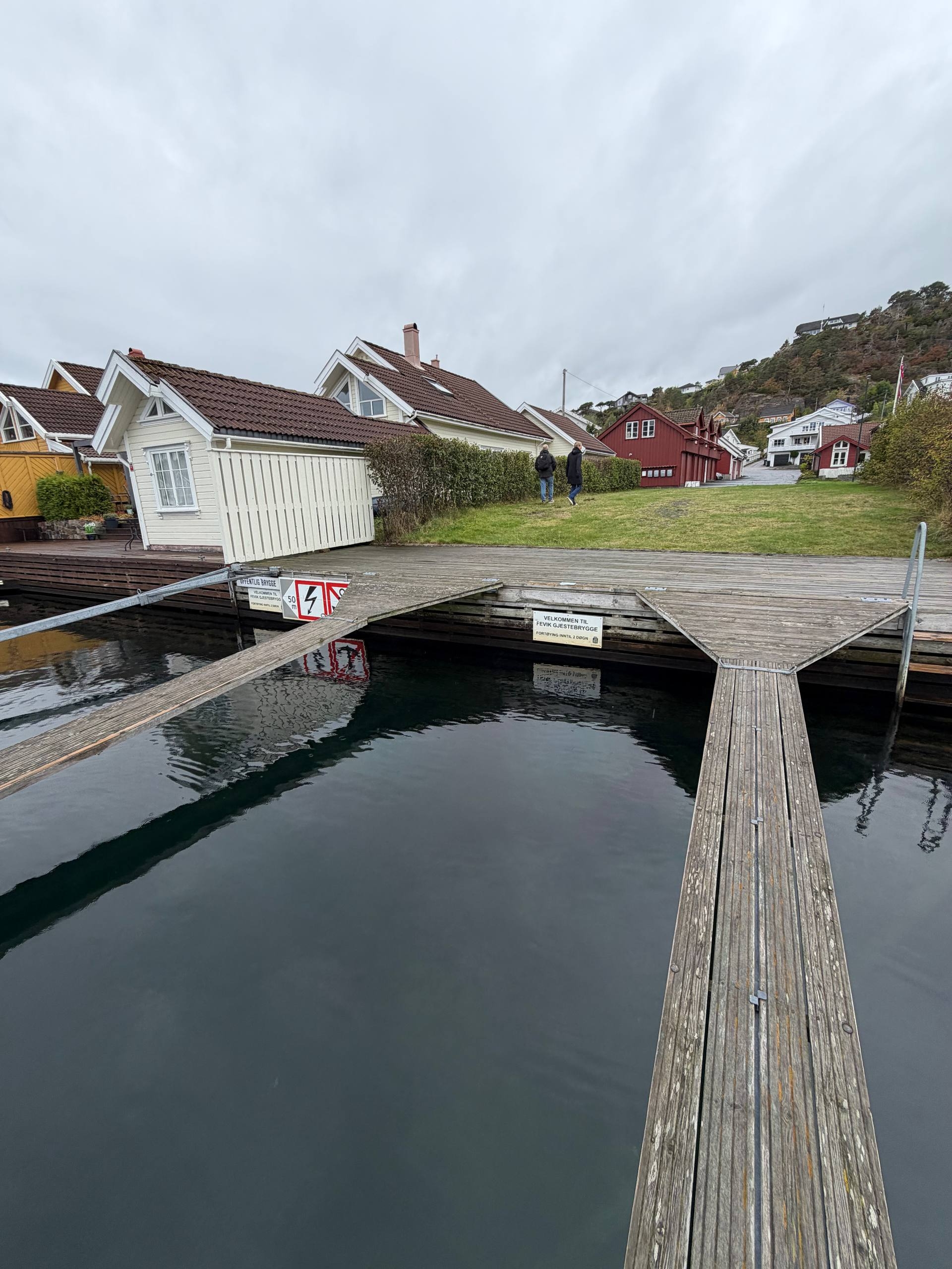 Gjestebrygge Fevik. Photo: Strand Hotel Fevik