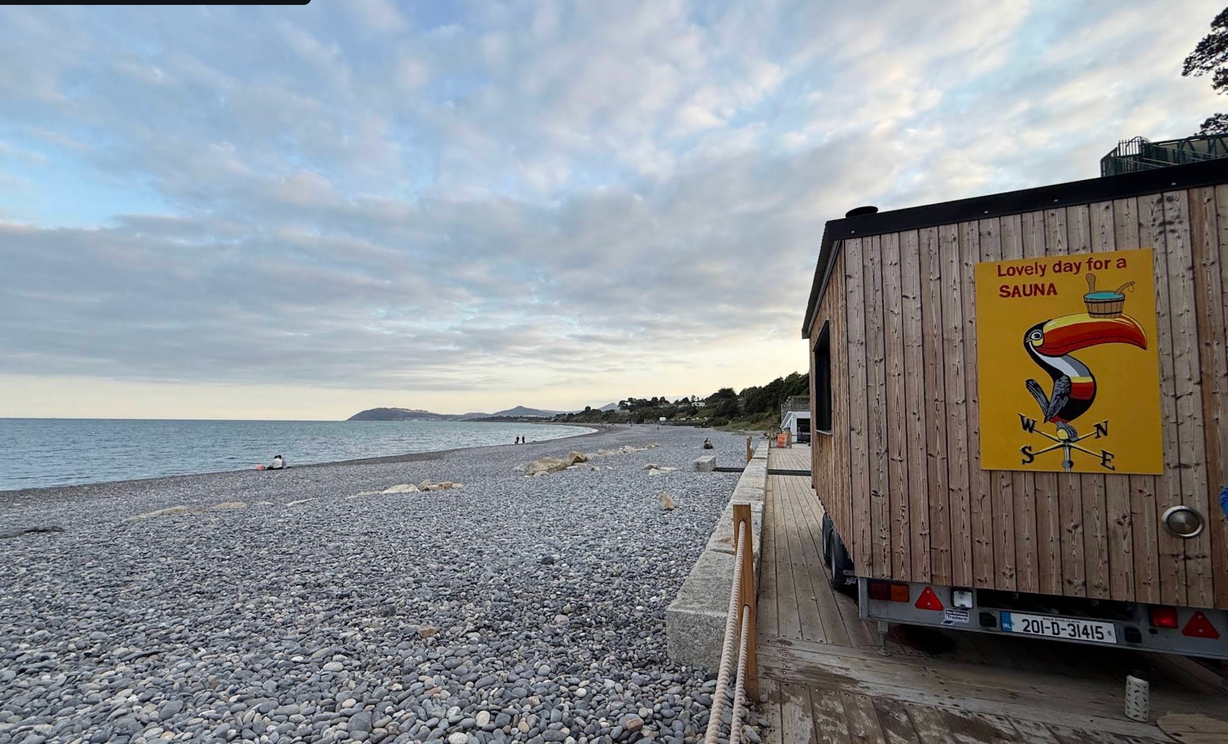 The Hot Box Sauna Killiney Beach