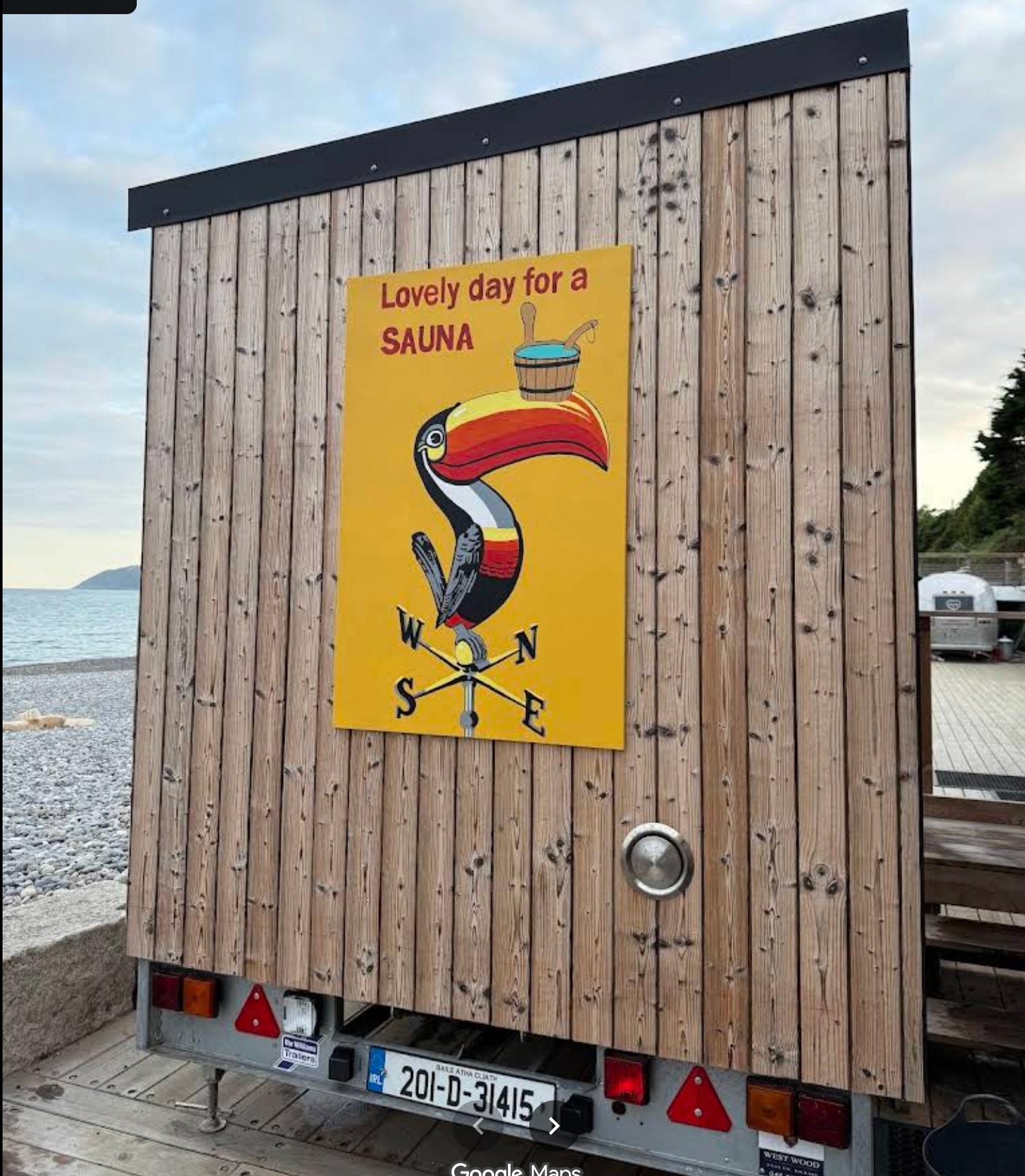 The Hot Box Sauna Killiney Beach