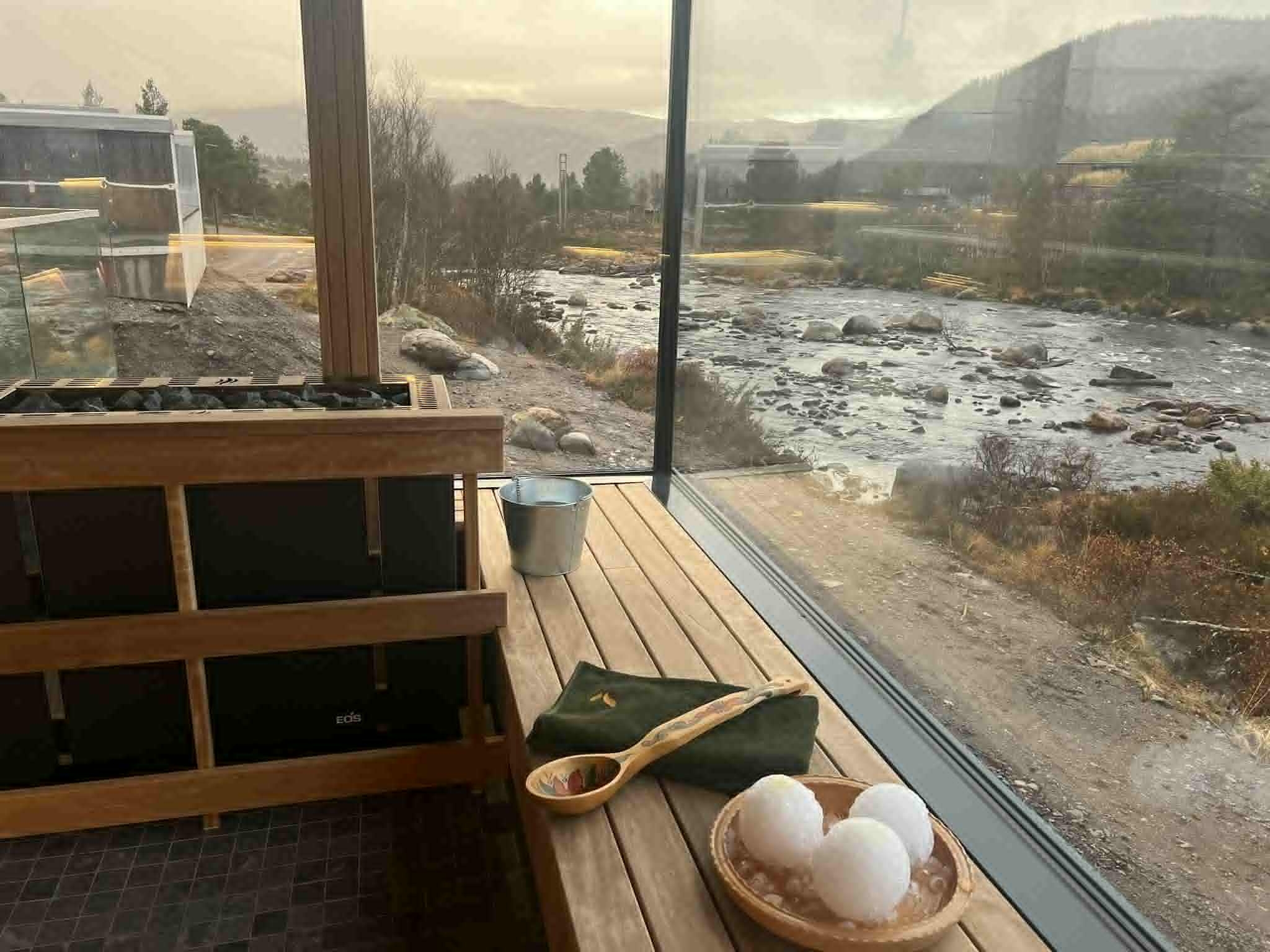 Aufguss på Hovden Fjellbad i høstferien 30/9