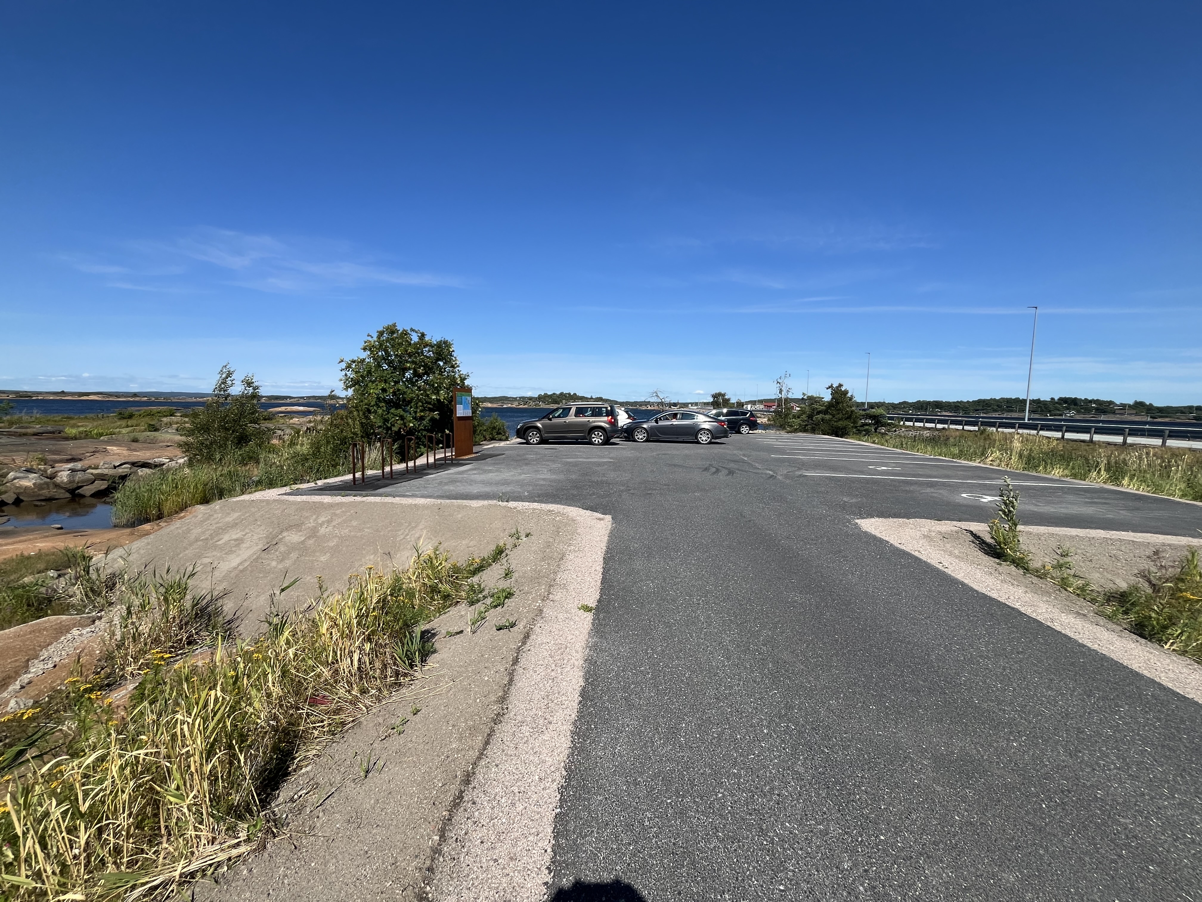 Økholmen. Photo: Økholmen parkering og rasteplass ved fv 108. Monika Olsen